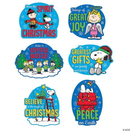Peanuts Christmas Holiday Inspirational Wall Decor (Sold Separately) - snoopn4pnuts.com