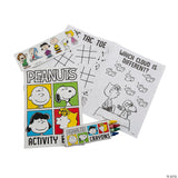 Peanuts Coloring and Activity Book and Crayons Set