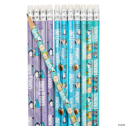 Peanuts Winter Fun Pencil - Great Stockiing Stuffers! - snoopn4pnuts.com