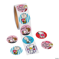 Peanuts Valentine Love Seals Sticker Set (12)