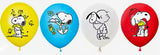 Peanuts Latex Party Balloon - SINGLE (Air Fill/NOT Helium) - Matching Party Ware Sold Separately