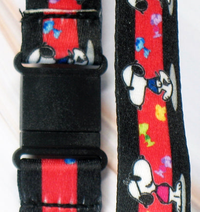 Snoopy Joe Cool Nylon Lanyard With Lobster Claw - snoopn4pnuts.com