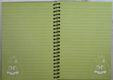 Snoopy Halloween Color-Pages Spiral-Bound Notebook With Lined, Colored Pages