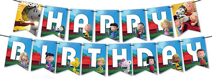 Peanuts Birthday Banner Party Ware - snoopn4pnuts.com