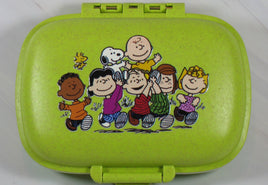 Peanuts Safe and Secure Pill Box With 8 Compartments - Perfect Size For Purse and Traveling! - snoopn4pnuts.com
