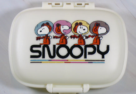 Peanuts Safe and Secure Pill Box With 8 Compartments - Perfect Size For Purse and Traveling! - snoopn4pnuts.com