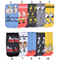 Peanuts No Show Socks - snoopn4pnuts.com