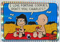 Peanuts Prismatic / Holographic Sticker - Stunning! RARE! - snoopn4pnuts.com