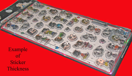 Peanuts Thick (Raised) Vinyl Stickers With Clear Border - Great For Scrapbooking! - snoopn4pnuts.com