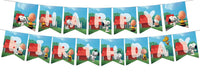 Peanuts Birthday Banner Party Ware - snoopn4pnuts.com