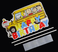 Peanuts Party Ware - Cake Topper (One - Time Use) - Matching Party Ware Sold Separately - snoopn4pnuts.com