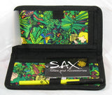 Peanuts Safari Cloth Checkbook Cover With Dual Pen Holders