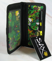 Peanuts Safari Cloth Checkbook Cover With Dual Pen Holders - snoopn4pnuts.com