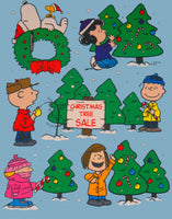Peanuts Christmas Holiday Reusable Window Clings