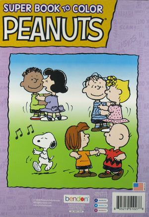 Peanuts Super Coloring Book - snoopn4pnuts.com