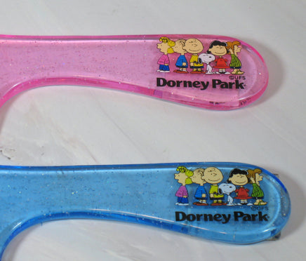 Peanuts Dorney Park Acrylic Pocket/Purse Comb With Glitter Accents - snoopn4pnuts.com