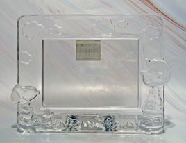 Peanuts Waterford Marquis Solid Crystal Picture Frame - snoopn4pnuts.com
