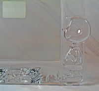 Peanuts Waterford Marquis Solid Crystal Picture Frame - snoopn4pnuts.com