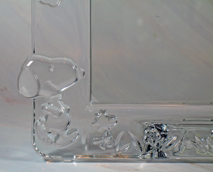 Peanuts Waterford Marquis Solid Crystal Picture Frame - snoopn4pnuts.com
