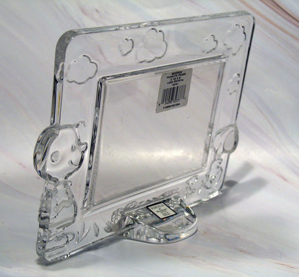 Peanuts Waterford Marquis Solid Crystal Picture Frame - snoopn4pnuts.com