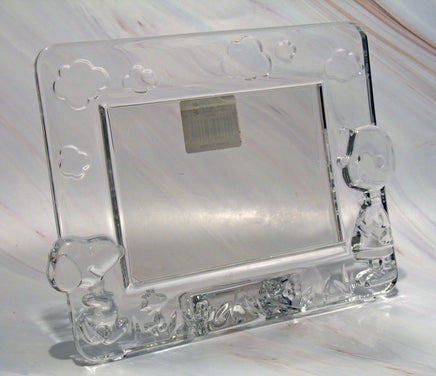 Peanuts Waterford Marquis Solid Crystal Picture Frame - snoopn4pnuts.com