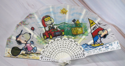 Peanuts Expandable Compact Fan - Perfect Purse and (Rear) Pocket Size! - snoopn4pnuts.com