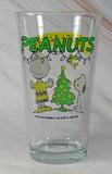 Peanuts Christmas Drinking Glass - Peace On Earth