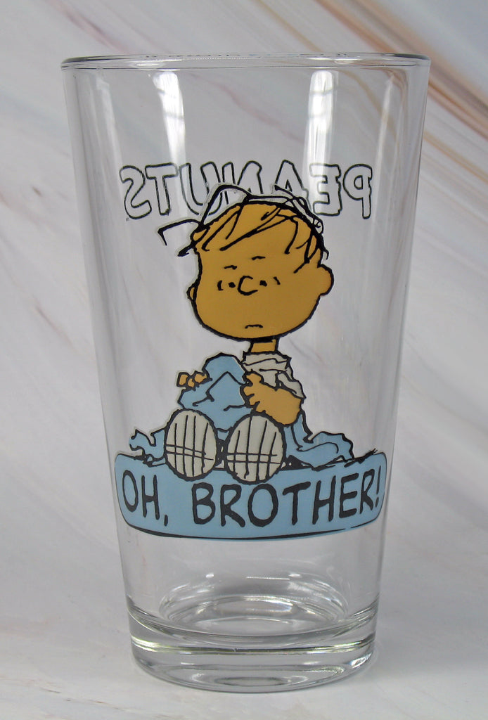 Peanuts Drinking Glass - Linus | Snoopn4pnuts.com