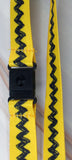 Zig Zag Nylon Lanyard With Lobster Claw