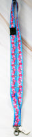 Snoopy Nylon Lanyard With Lobster Claw