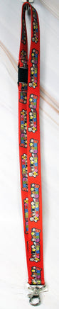 Peanuts Gang Nylon Lanyard With Lobster Claw - snoopn4pnuts.com