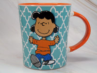 Peanuts Two - Tone Ceramic Mug - Lucy - snoopn4pnuts.com