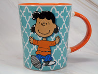 Peanuts Two-Tone Ceramic Mug - Lucy