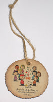 Peanuts Wood Christmas Ornament
