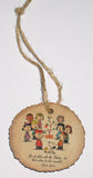 Peanuts Wood Christmas Ornament