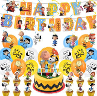 Peanuts Party Cake Picks Set (12) - Matching Party Ware Sold Separately - snoopn4pnuts.com