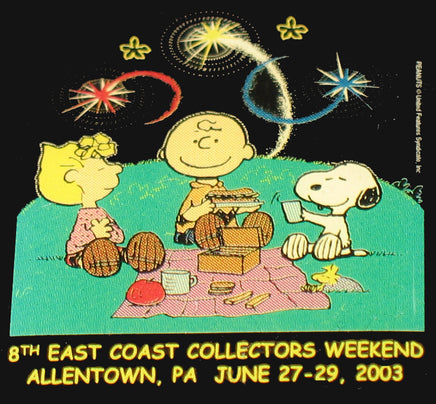 2003 Peanuts East Coast Collectors (ECC) Weekend Enamel Pin - snoopn4pnuts.com