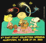 2003 Peanuts East Coast Collectors (ECC) Weekend Enamel Pin