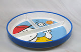Peanuts Divided Melamine Plate With Non-Slip Bottom - Charlie Brown