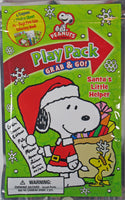 Snoopy Christmas Play Pack (Coloring Book, Stickers, and Crayons)