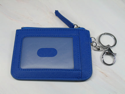 Peanuts Vinyl Change Purse / Double - Ring Key Chain Combo With License Pocket - Ice Cream Cone - snoopn4pnuts.com
