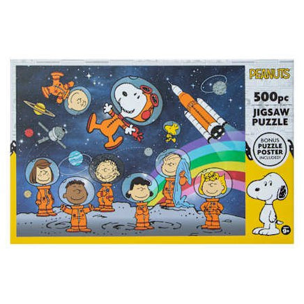 Peanuts Jigsaw Puzzle - Astronauts On The Moon FREE POSTER! - snoopn4pnuts.com
