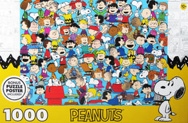 Peanuts Gang Jigsaw Jigsaw Puzzle With Bonus Poster (Includes Rare Characters!) - snoopn4pnuts.com