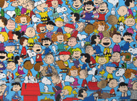 Peanuts Gang Jigsaw Jigsaw Puzzle With Bonus Poster (Includes Rare Characters!) - snoopn4pnuts.com