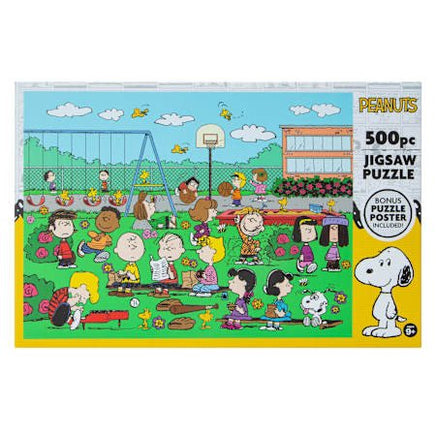 Peanuts Jigsaw Puzzle - Recess FREE POSTER! - snoopn4pnuts.com