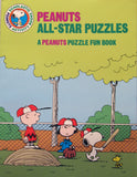 Peanuts All-Star Puzzle Book (New But Pages Discolored Due To Age)