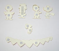 Peanuts 2 - D Scrapbook Embellishment Set (Adhesive Foam Squares On Back Worn/Will Need Glue Application) - snoopn4pnuts.com
