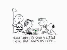 Peanuts T-Shirt - Little Things Give Us Hope (NEW/Washed But Never Worn) - snoopn4pnuts.com