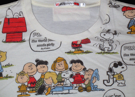 Peanuts Jr. Size Lightweight T-Shirt (Size Medium/RUNS SMALL) - snoopn4pnuts.com