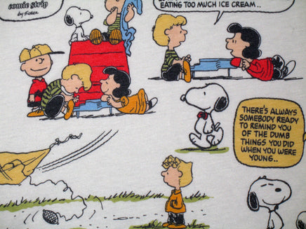 Peanuts Jr. Size Lightweight T-Shirt (Size Medium/RUNS SMALL) - snoopn4pnuts.com
